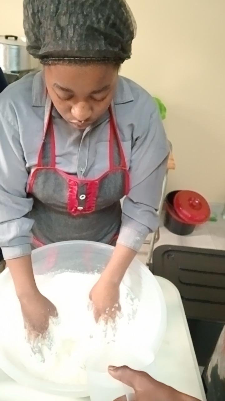 Mixing Flour