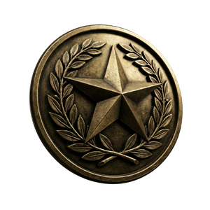 Double Crown Award Badge